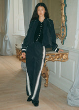 Sea New York Women's Alberta Pearl Windbreaker Pants 100% Nylon - Black