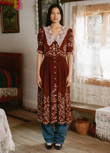 Dress Rs26-115 Brown