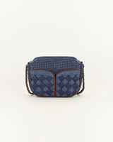 Crossbody Bag Divine Braided Denim-Blue