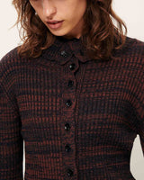 Cardigan Mokashi Navybrown
