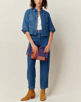 裤子 Nica 牛仔布-蓝色