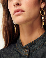 Earring Toti Pearl Dore