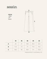 Pants Volta Optical-White