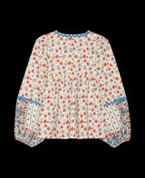 Blouse Coral Top Rooster