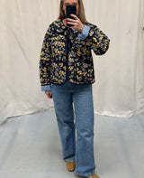 Jacket Daniella Jacket Wine-Ditsy-Yellow