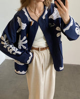 Jacket Ena Jacket Navy-Blazer