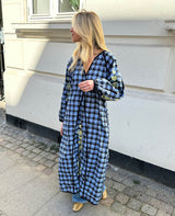 Dress Fran Dress Blue-Checks