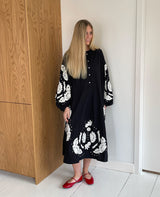 Dress Rikke Dress Black-White