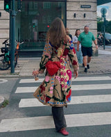 Coat Rose Suzani Sand-Wave