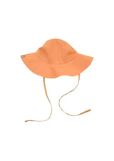 Girl's linen sunhat - Orange