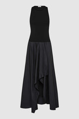 Dress Bodice Asymm Dre Black