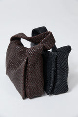 Shoulder Bag Lattice Everyday Black