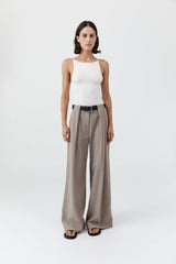 Dress Square Neck Dres Off-White