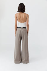 Dress Square Neck Dres Off-White