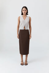 Vest Wool Oupa Vest Light-Grey-Marle