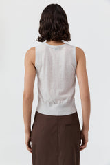 Vest Wool Oupa Vest Light-Grey-Marle
