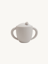 Cup with Handle & Lid (Sand)