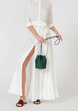 Crossbody Bag Pompom Double Ju Forest