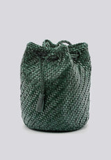 Crossbody Bag Pompom Double Ju Forest