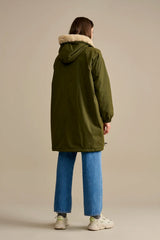 Coat Laos F02 P1133 Olive