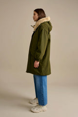 Coat Laos F02 P1133 Olive