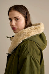 Coat Laos F02 P1133 Olive