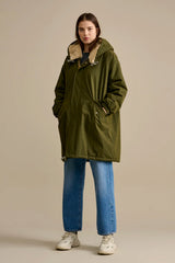 Coat Laos F02 P1133 Olive