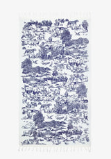 Scarf Fouta 100 Reverie Fo17rev00 Blanc-White