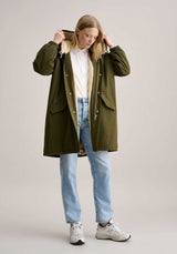 Coat Laos F02 P1133 Olive