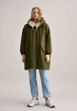 Coat Laos F02 P1133 Olive