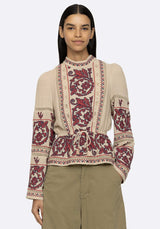 Blouse Ss24-082 Taupe