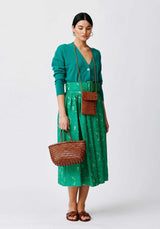 Tote Bag Bamboo Triple B6 Tan
