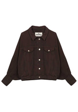 Jacket Bron Canvas Chocolat