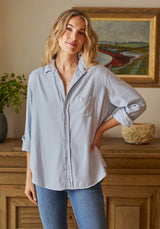 Shirt Eileen It Cashme Gray-Blue