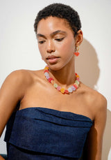 Necklace Jelly Heart N Multi