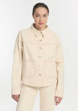 Denim Jacket Betty Denim Ecru