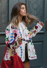 Jacket Maggie Suzani White-Rose