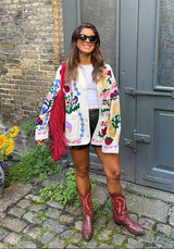 Jacket Maggie Suzani White-Rose