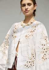 Blouse Magdalena Top Ecru