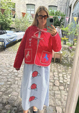 Jacket Penny Jacket Chinese-Red