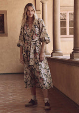 Dress D972b435vr Pampas Dress Vintage-Rose-Print