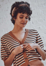 Cardigan Ida-bowie Rayure-Sahara