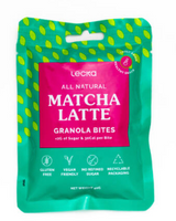 LECKA-NATURAL VEGAN GRANOLA BITES MATCHA LATTE 40G