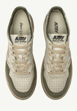 Sneaker Sup Vint Low Ls Lizard-Silver