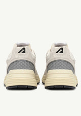 Sneaker Hyperway Low Um White-Silver