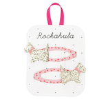 Spotty Scottie Dog Clips