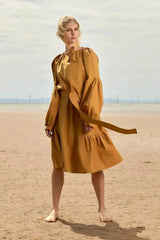 Susie 連衣裙(橙色)