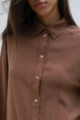Shirt Man Shirt Choco-Brown