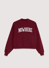 Sweatshirt Nowhere Sweatshi Plum-Fantasy