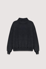 Sweatshirt Valeria Polo Washed-Grey